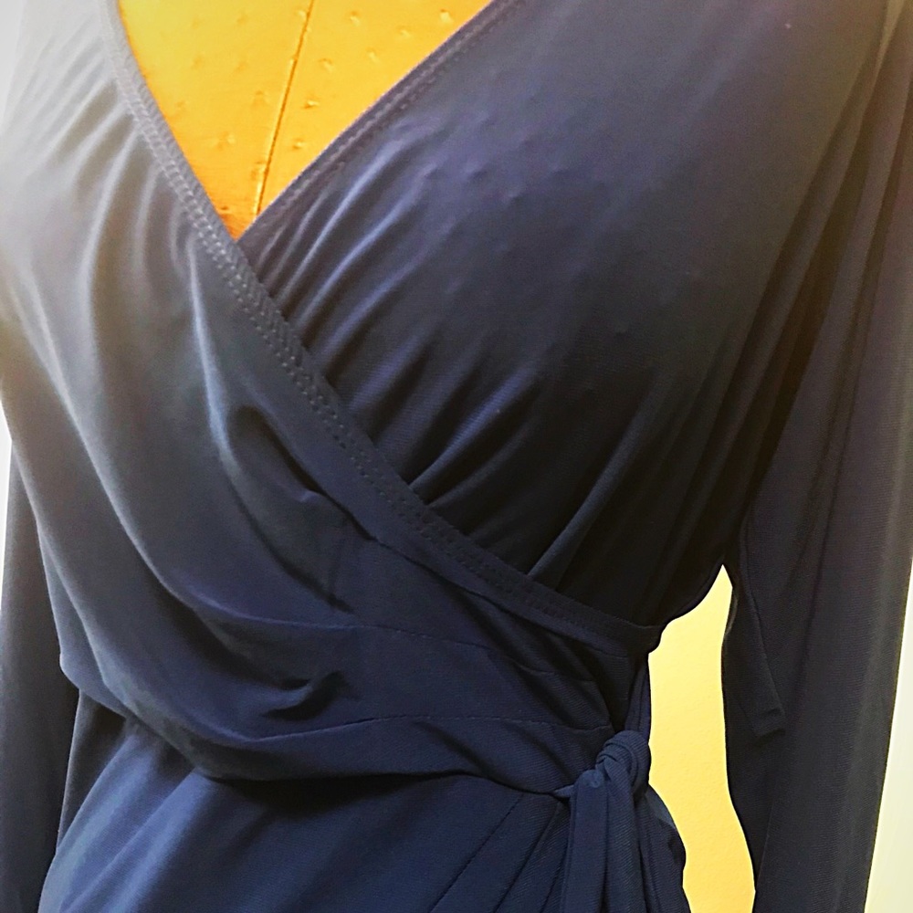 Flirty fun wrap style dress